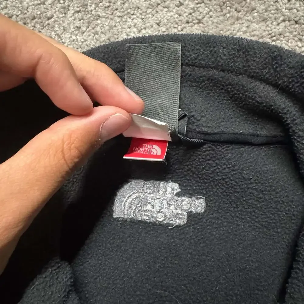 The North Face Full Zip Fleece Jacket Black